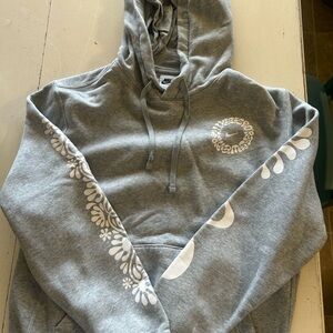 Gray Nike hoodie
